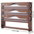 Bamboo 4-in-1 Kitchen Organizer & Dispenser