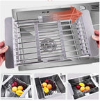 Stainless Steel Sink Strainer & Drain Basket
