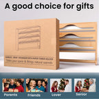 Bamboo 4-in-1 Kitchen Organizer & Dispenser