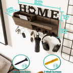 Entryway Mail & Key Organizer