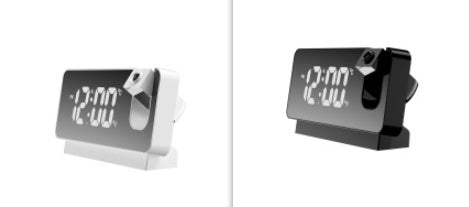 Horizon Projection Mirror Clock