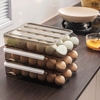 Glide & Stack Rolling Egg Dispenser (36-Egg Capacity)