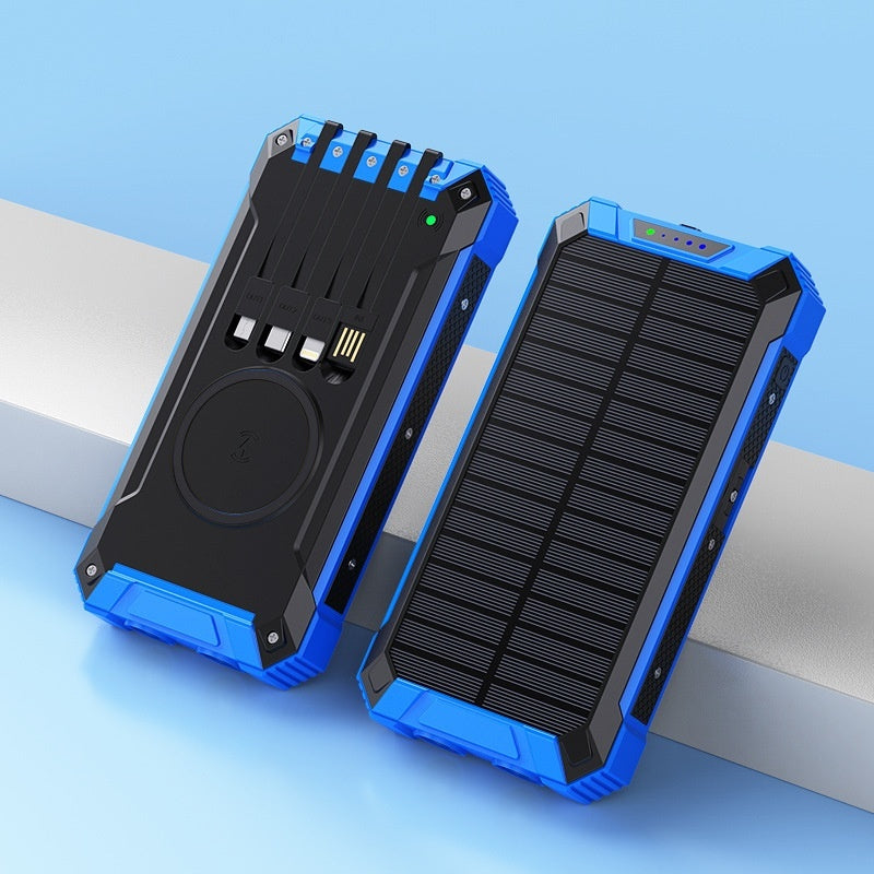 Solar-Sync Wireless Power Bank