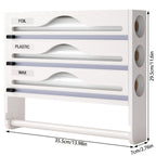 Bamboo 4-in-1 Kitchen Organizer & Dispenser
