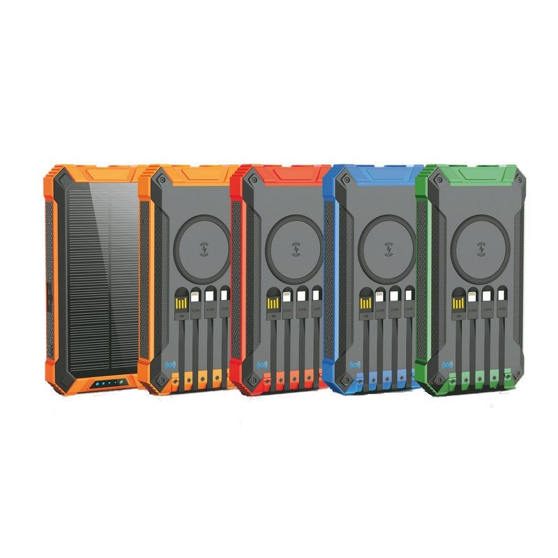 Solar-Sync Wireless Power Bank