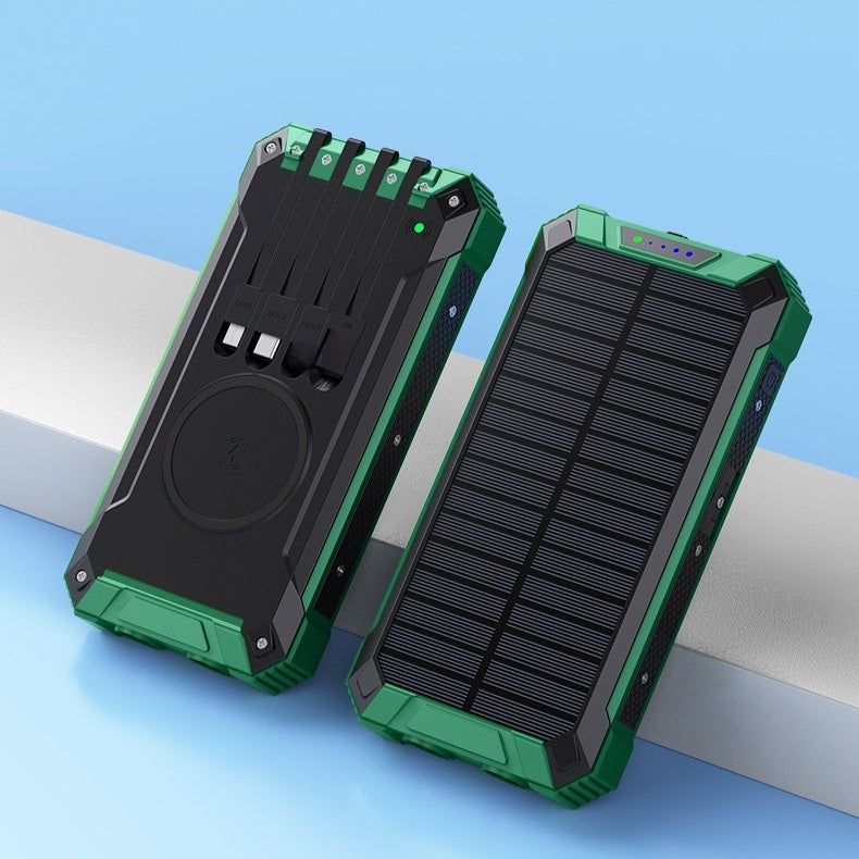 Solar-Sync Wireless Power Bank